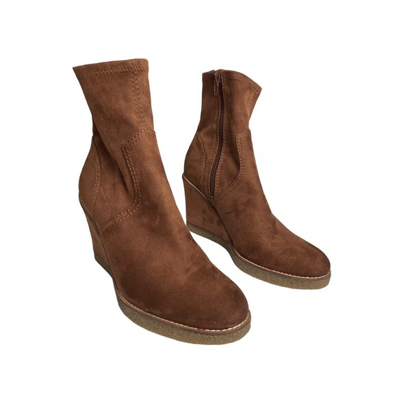 Zodiac Ilana Booties Ankle Boots Shoes Womens Size US 9.5 EU 39.5 Brown - Picture 16 of 16